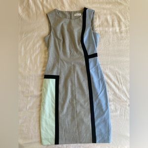Calvin Klein color block dress